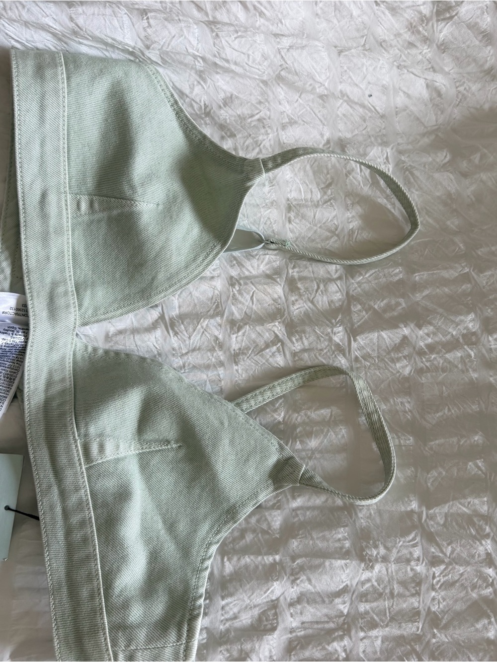 Calvin Klein Mint Green Bralette